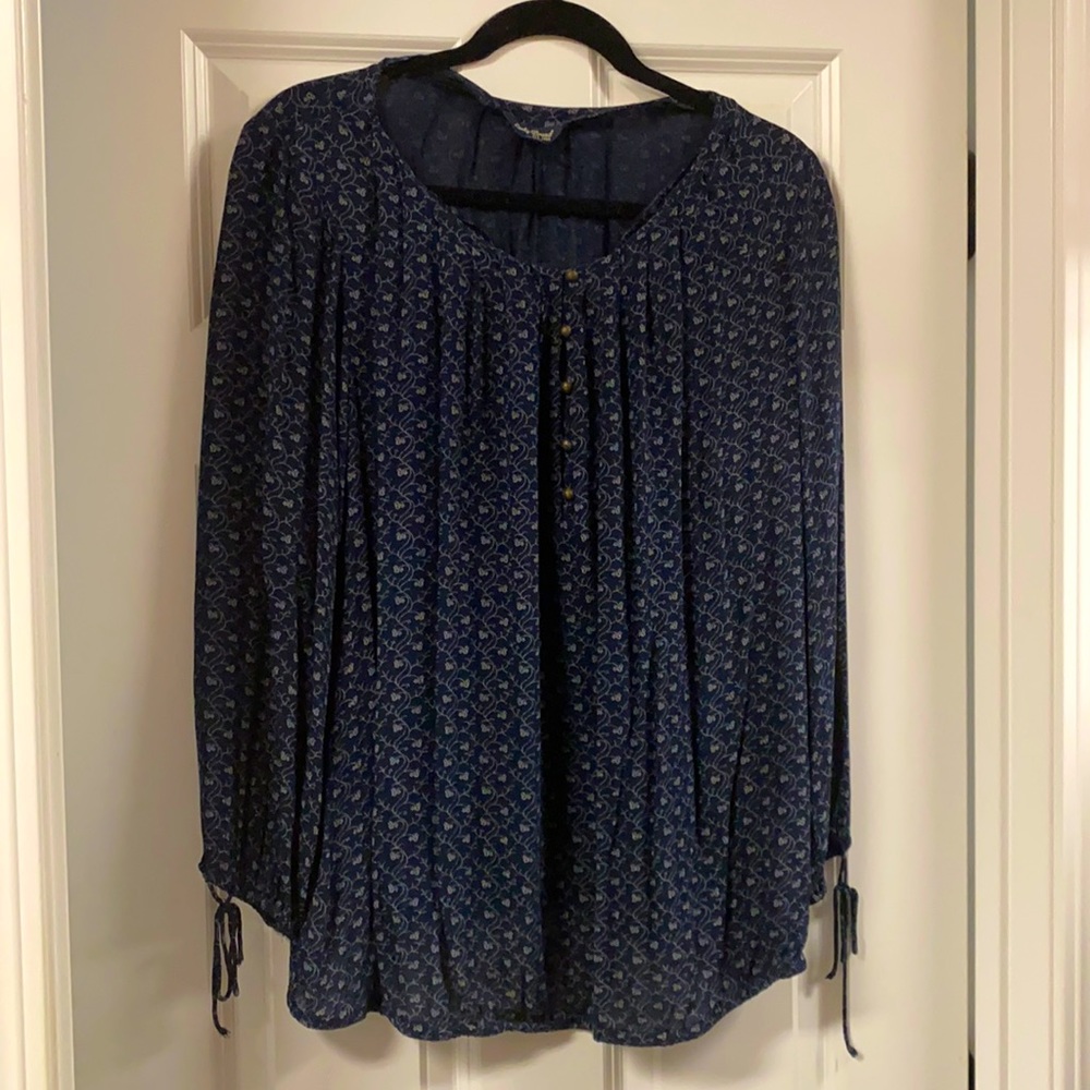 Lucky Brand Blue blouse